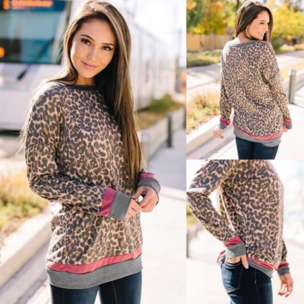 Leopard Longsleeve Tee